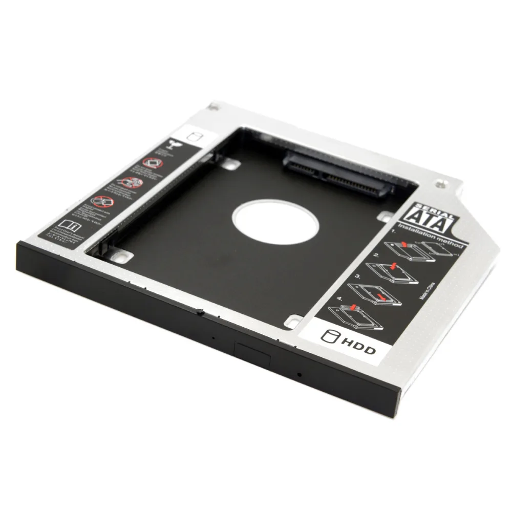 Caddy Custodia Hard Disk Drive Hdd Per 9.5 millimetri Cablecc Sata 22pin Universale Del Computer Portatile Di UN Dvd-rom Optical