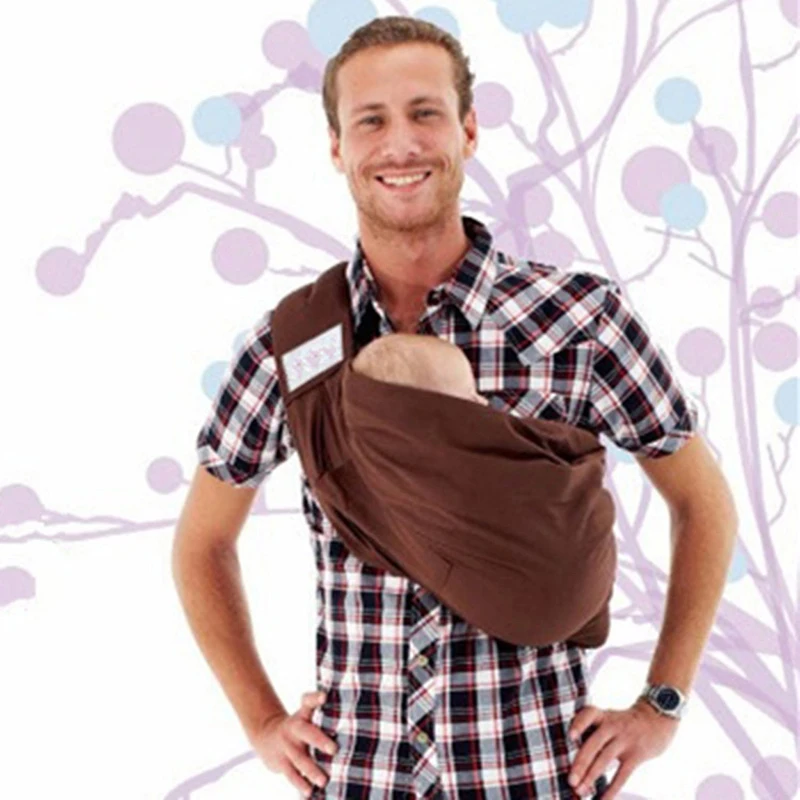 Cotton Portable Baby Carriers Five In One Length Adjustable Baby Slings Front Carry Braces Without Oppress