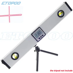 400mm Laser Digital Level LCD display with Laser Beam digital spirit level with magnet digital protractor inclinometer ruler