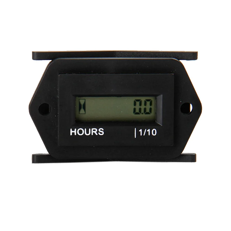 LCD Hour Meter Digital AC 86-230V for Motocross ATV Dirt Bike Diesel Gasoline Log Splitter Generator Marine ATV Motorcycle Snowm