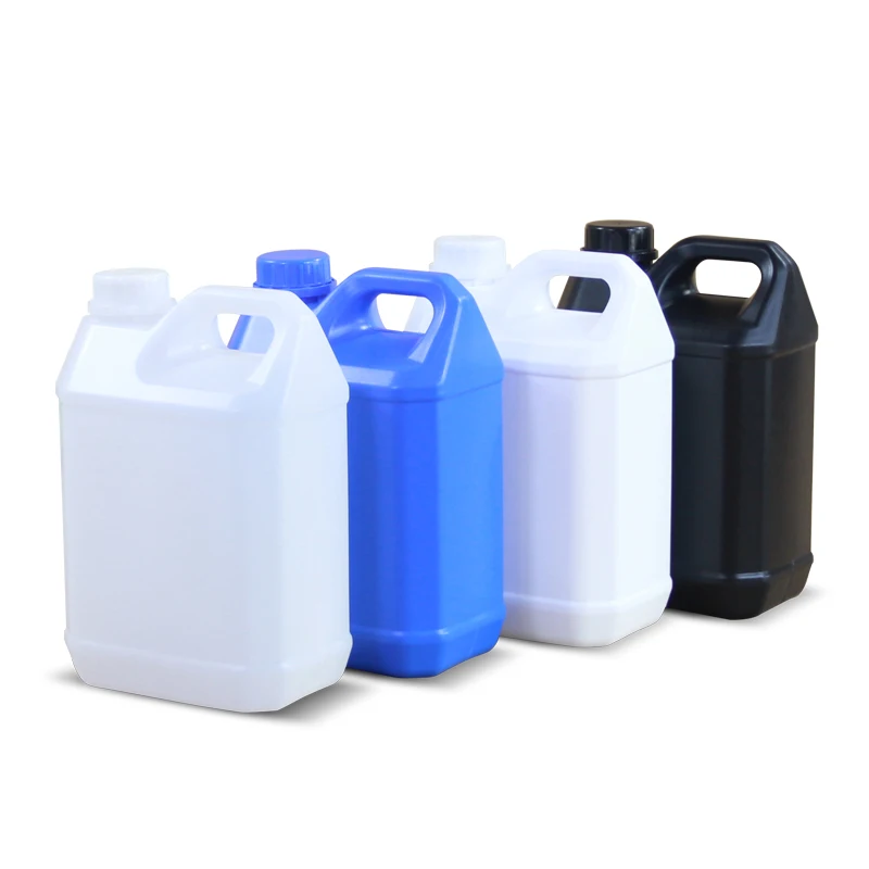 Leakproof 2.5 liter HDPE plastic Container Food Grade liquid jerry can Thicken Empty Disinfectant barrel 1PCS