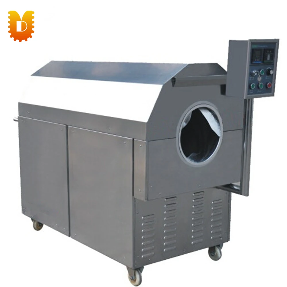 UDHB5-5 Electromagnetic nuts seeds roasting machine/Stainless steel intelligent roaster