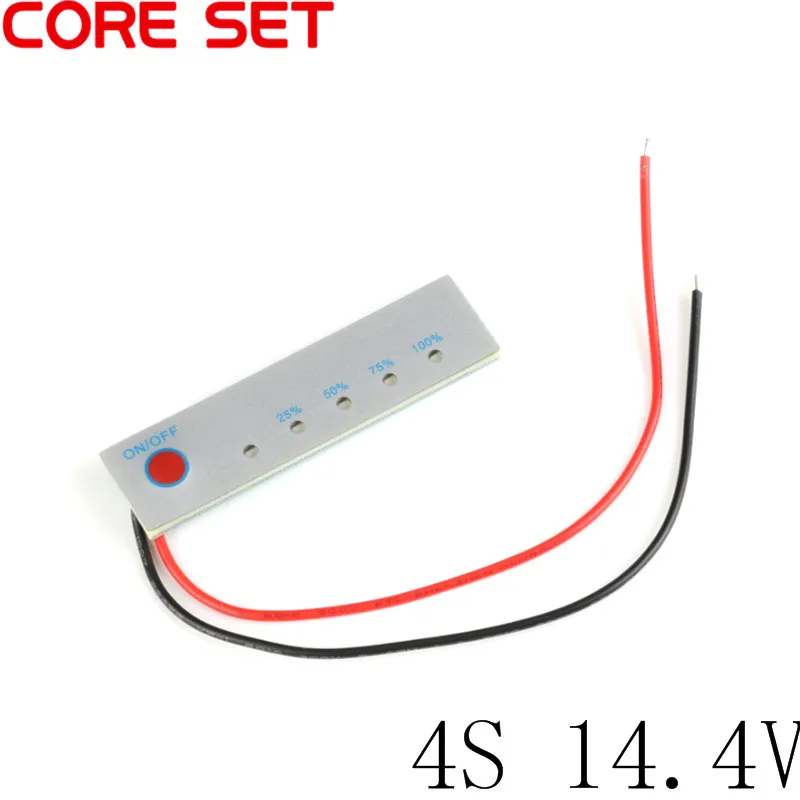 4S 14.4V BMS Li-ion Lithium Battery Capacity Indicator Display Power Level Tester PCB Module 18650 LCD Charge discharge