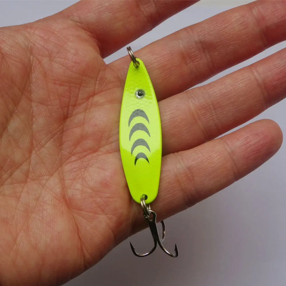 Balleo 6g Metal Spoon Lure Metal spinner Lure hard lure metal Fishing lure metal jigging iscas artificiais bass wrobbler