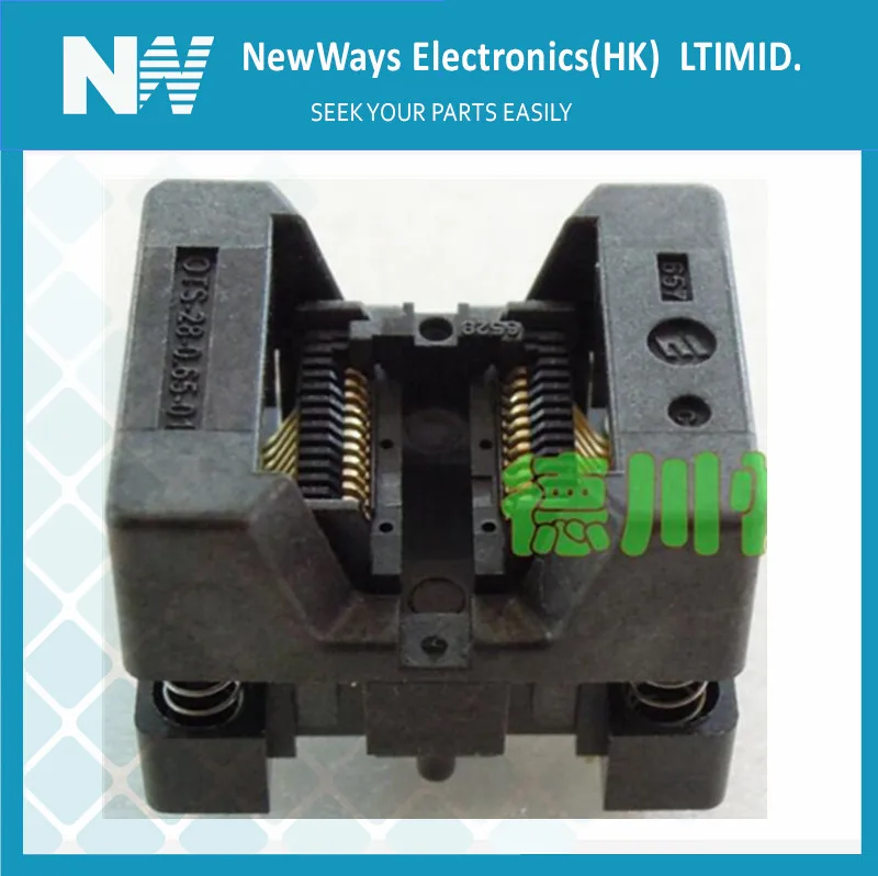 

Ic Test Socket Tssop24 To Dip24 Ots-24 - 0.65Mm Programmer Adapter