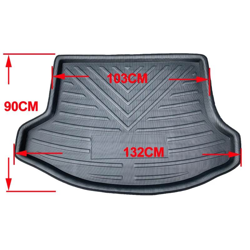 Rear Boot Cargo Liner Tray Trunk Luggage Floor Carpet Mats Carpets Pad For Kia Sportage 2011 2012 2013 2014 2015 3rd Gen (SL)