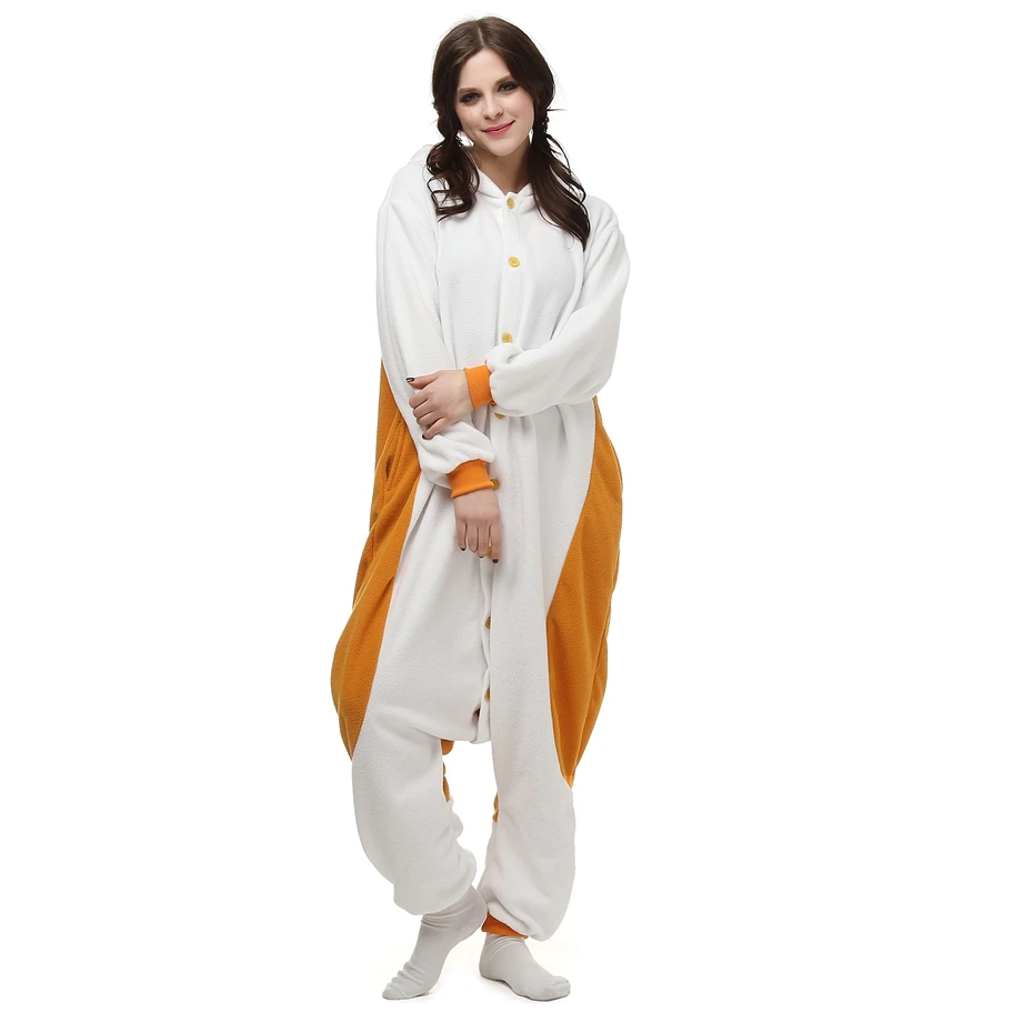 Kigurumi pijama de animales de hámster dorado para adultos, disfraz de Cosplay de dibujos animados para Halloween, fiesta de Carnaval