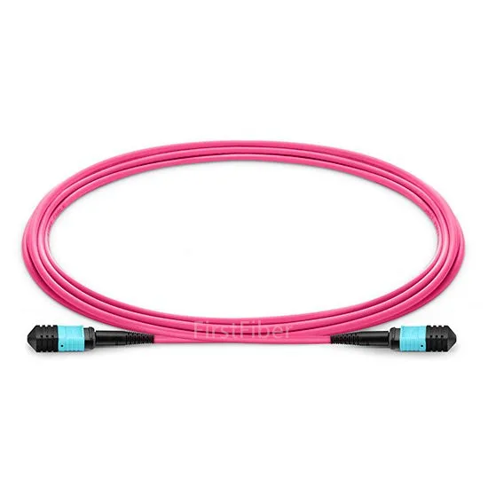 5m MPO Fiber Patch Cable  OM4  UPC jumper Female to Female 12 Cores  Patch Cord multimode Trunk Cable,Type A Type B Type C