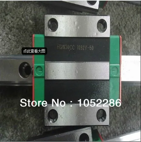 6pcs/lot 100% original Hiwin HGW25CA/HGW25CC linear flanged blocks