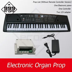 999PROPS Electronic Organ Prop Room Escape Play correct password to unlock Electronic Keyboard prop puzzle room