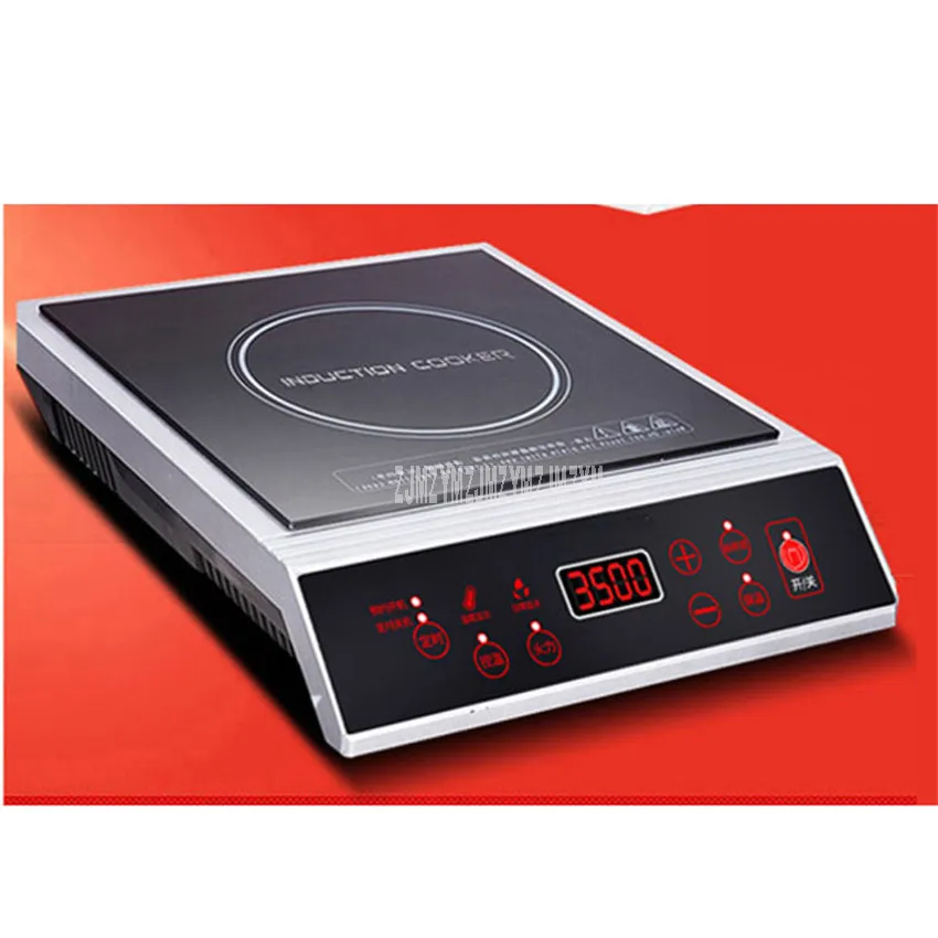 

3500W Multifunction Stir fry Electric Induction Cooker Black Crystal Panel Commercial 10 Gear Household Restaurant Use HT20-L2