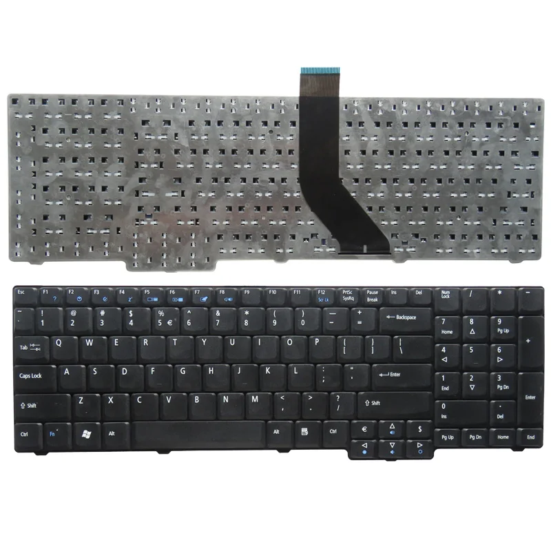 

New Keyboard FOR Acer FOR Aspire 7330 7730 7730G 7730Z 7730ZG 7730G 7630 7630EZ 7630G Black US laptop keyboard