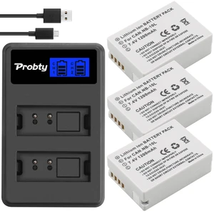 NB-10L-Batterieersatz und USB-Doppelladegerät für Canon SX40 HS SX40HS SX50 SX40 HS SX60 HS PowerShot 8 Hauptverkauf Batterie NB 10L - №3