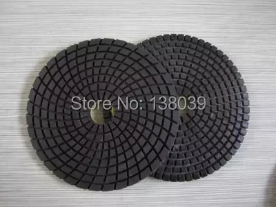 Good quality Wet  Diamond Polishing Pads 5 Inch For Granite Concrete Marble Polish