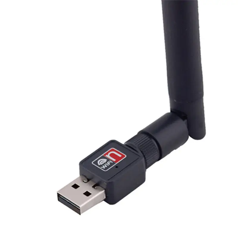 Mini WIFI WLAN Wireless Adapter USB Stick Dongle 300 Mbit USB 2.0 mit Antenne