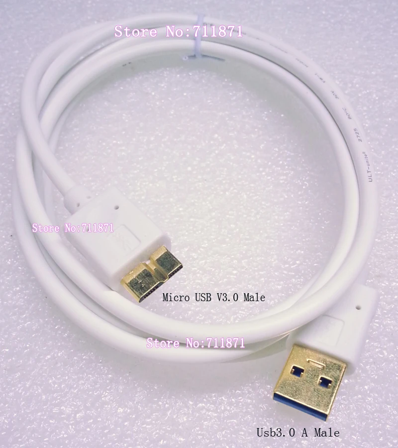 Высококачественный кабель Micro USB V3.0 для зарядки и передачи данных, из чистой меди, USB3.0 Micro B Male, USB3.0 для мобильных устройств, HDD, Note3, USB3, кабель USB3.0