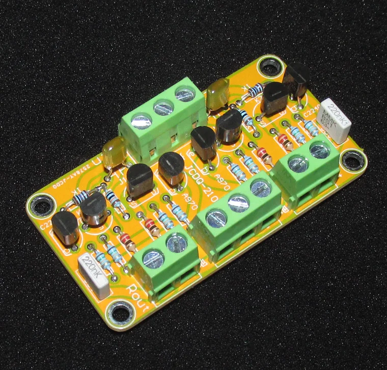 JFET ingresso Cascoded Preamplificatore Buffer di Bordo OP-AMP uso Preamplificatore di Toshiba 2SK246/2SJ103, c2240/A970 PER lettore CD