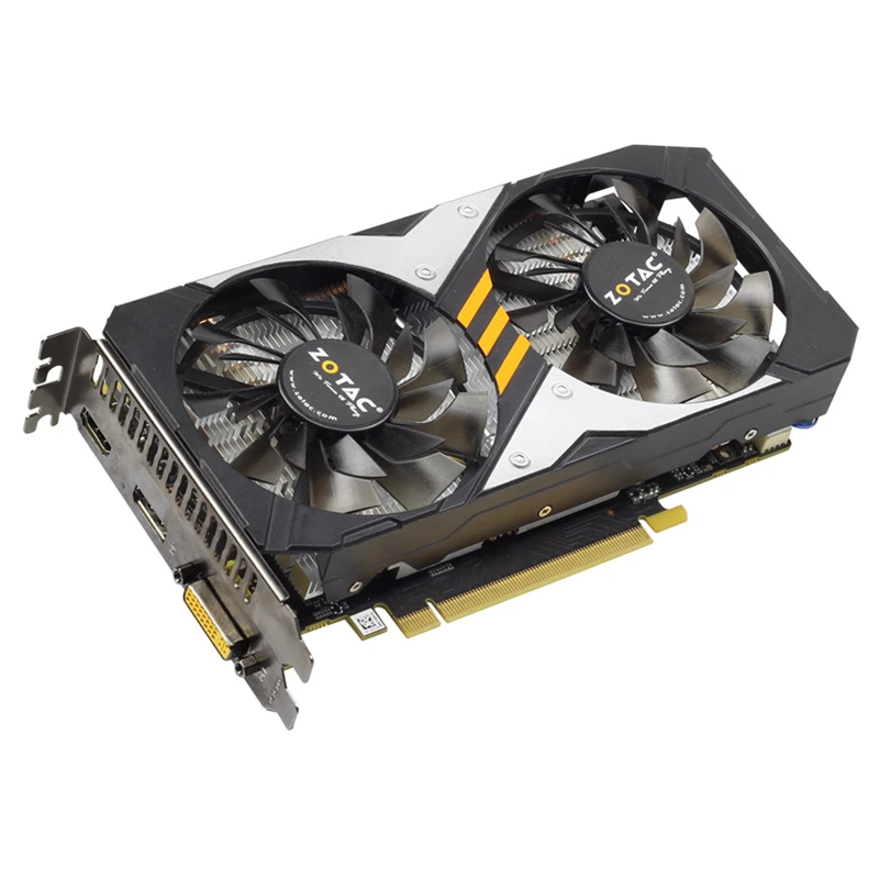 Imagem -05 - Zotac Placa de Vídeo Original Gpu Gtx 960 4gd5 128bit Gddr5 Placas Gráficas Gm206 Pci-e para Nvidia Mapa Geforce Gtx960 4gb Devastadores