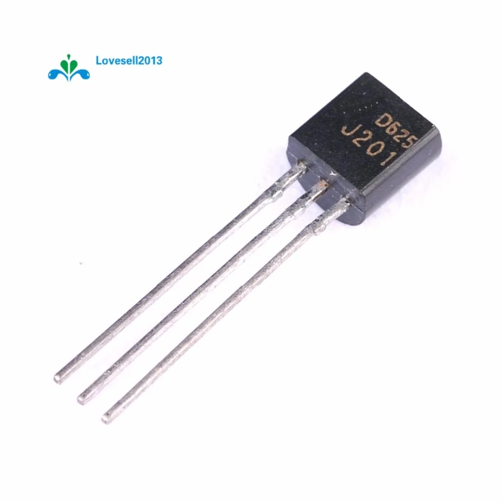 5 PCS J201 JFET N-Channel Transistor 50A 40V TO-92