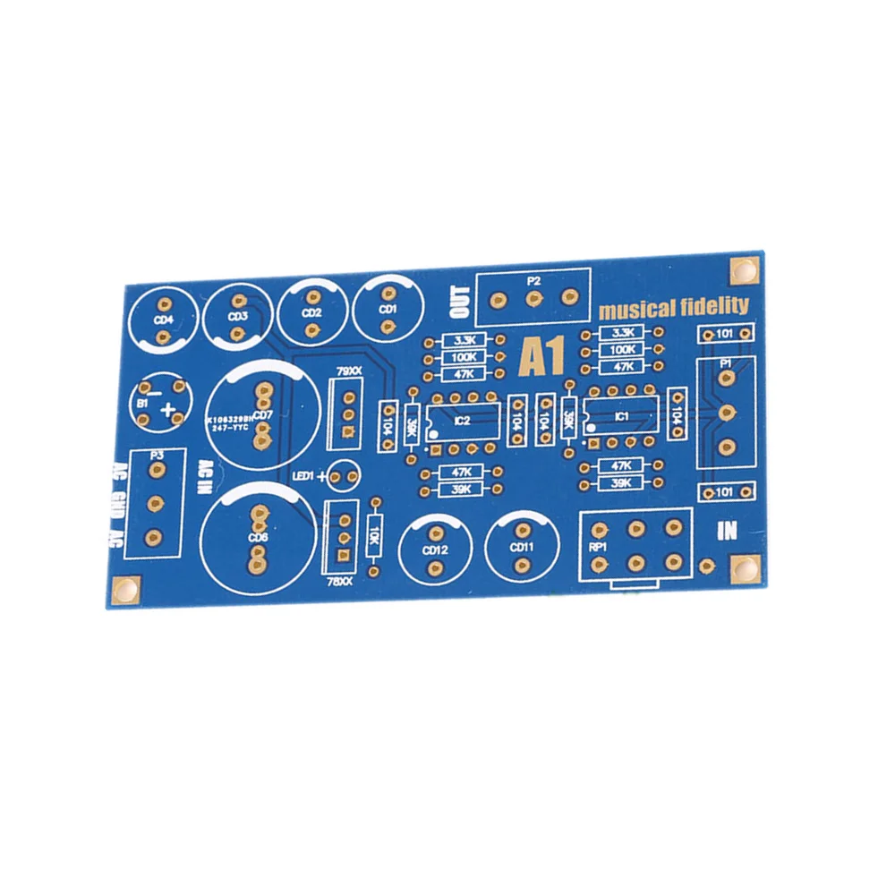 classic british sound Music fax A1 front-level PCB empty board high-precision CNC machining