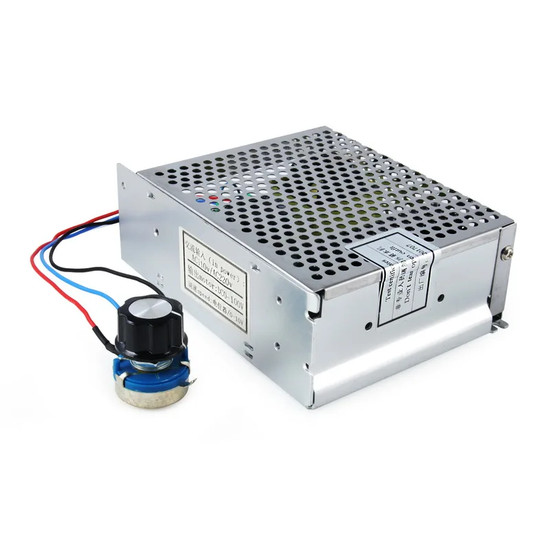 TWOWIN 500W Power Supply Speed Control 6A Mach3 for 220V 110V 0.5KWER11 CNC Spindle Motor Tools