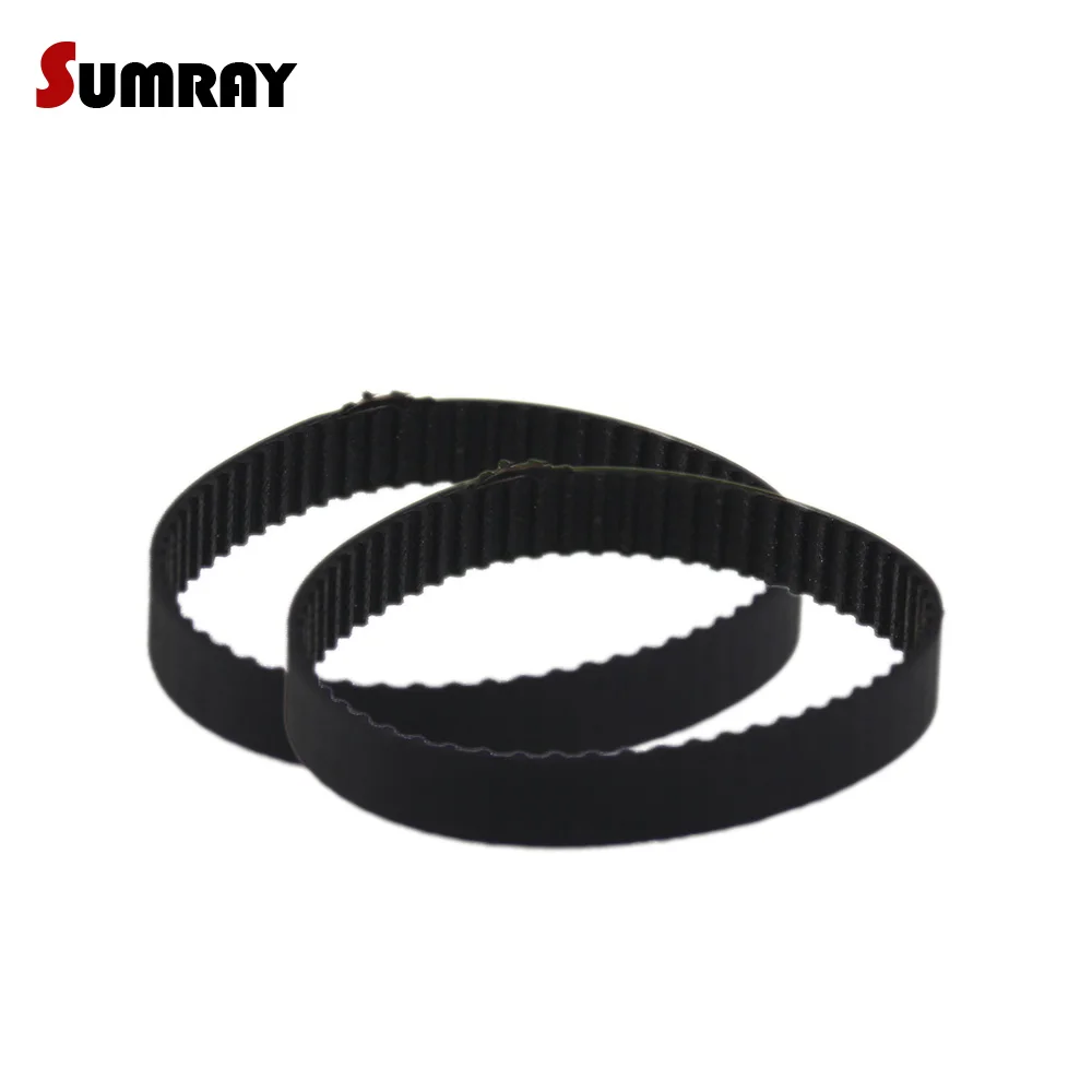 2PCS Synchronous Belt MXL 56/57/58/58.4/59/60/61/61.4/62 Length Timing Belt 6/10mm Width Rubber Gear Belt for Laser Machine