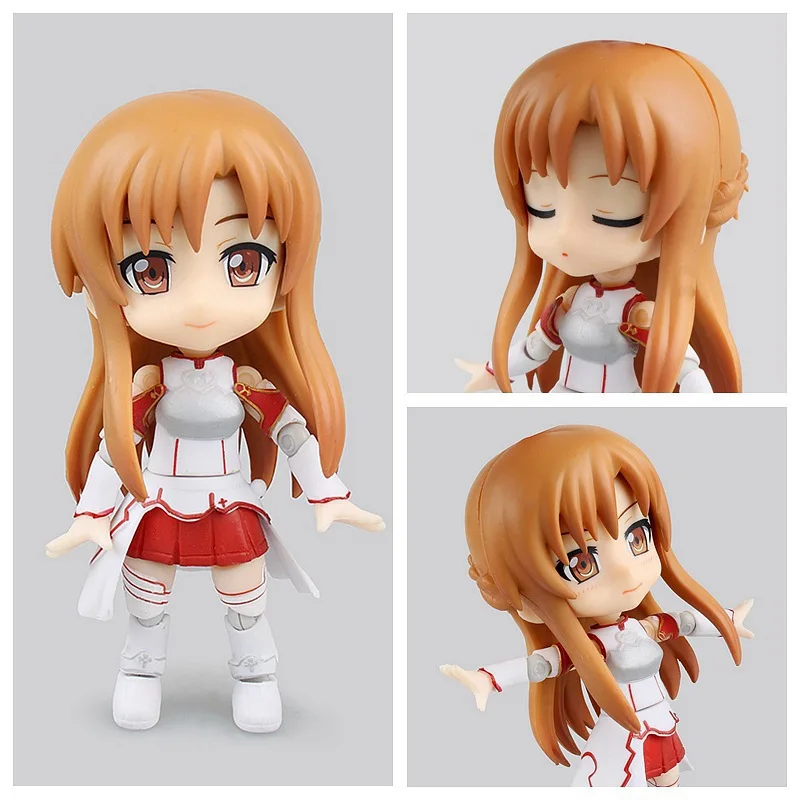 NEW 12cm Sword Art Online Yuki Asuna Yuuki Asuna Action figure toys doll Christmas gift with box