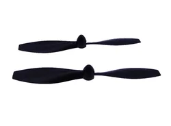 2pcs K552B Length 108mm Nylon Prop Motor Propeller of DIY Toy Airplane CW/CCW Black DIY Toy Parts Sell At A Loss USA