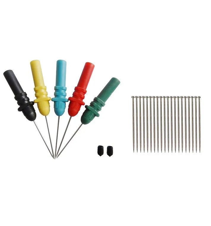 Hantek HT307 Back Pinning Probes Needle Piercing Probes Set 5 Assorted Colors  for DSO3064 Automotive Diagnostic Test