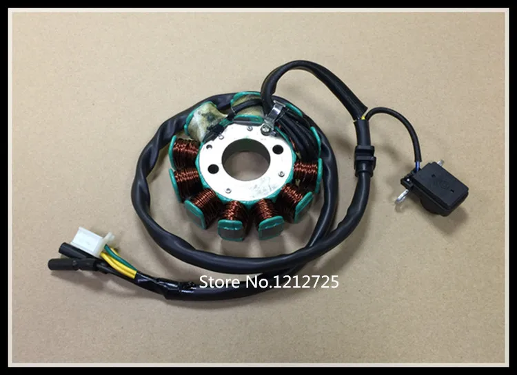 Scooter atv motorcycle GY6 engine GY6125 GY6150 Magneto stator coil gy6-125cc gy6-150cc Stator coil 11 Poles Coil Magneto rotor