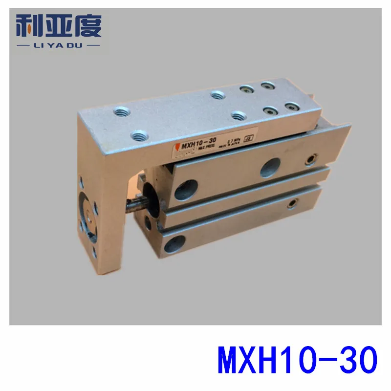 

SMC type MXH10-30 MXH10-40 MXH10-50 MXH10-60 pneumatic slider (linear guide) slide cylinder Bore Size 10mm Stroke 30mm