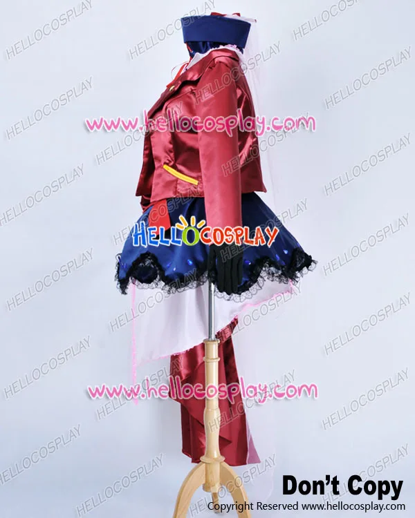 Macross Frontier Cosplay Sheryl Nome Dress Costume H008