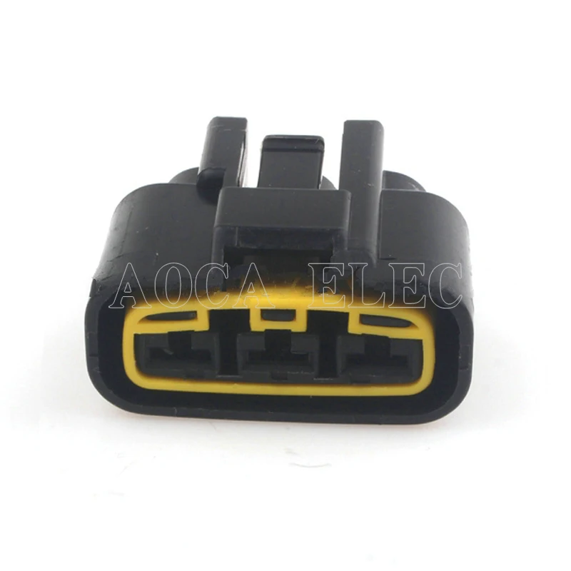 

5SET DJ70320YB-6.3-21 male Connector Terminal plug connectors jacket auto Plug socket 3 way female Connector Fuse box