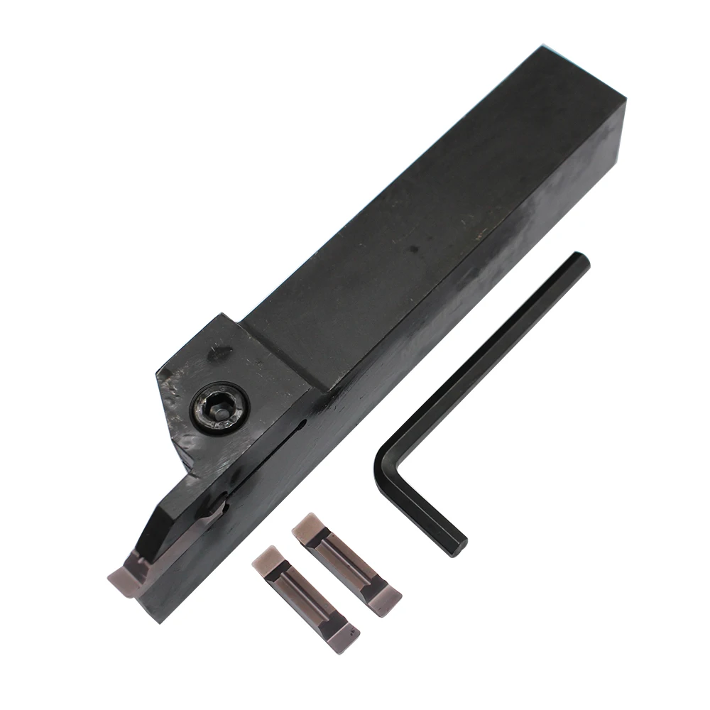 1pcs MGEHR2020-1.5 2 3 4 Holder and 2pcs inserts MGGN150 MGMN250 300 400 Carbide Blades External Grooving cnc turning tool set