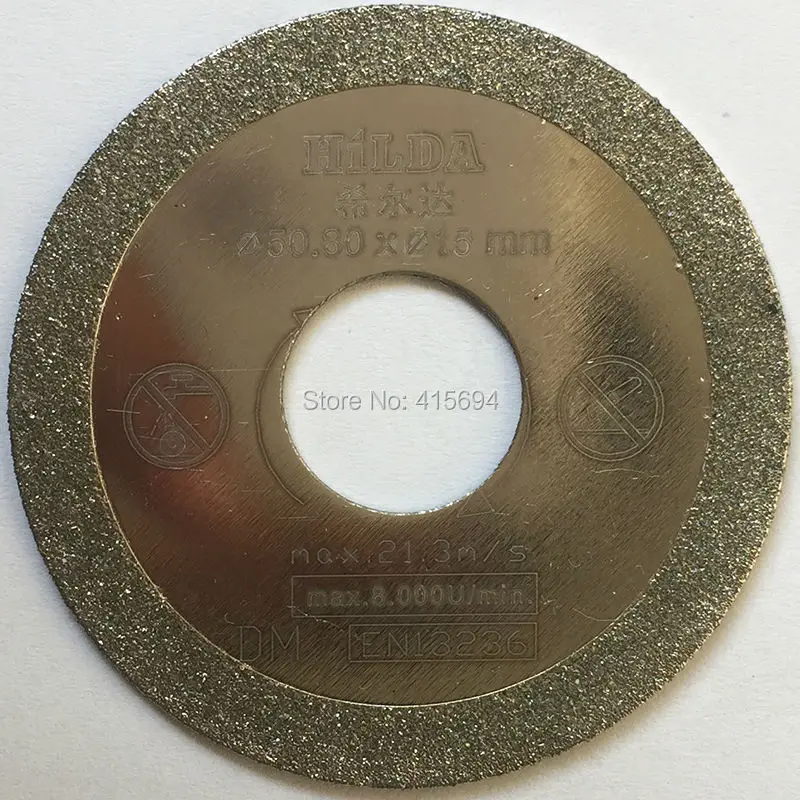 50X15Mm Diameter, 5 Stks/partij, Mini Hand Cirkelzaagblad Diamantdoorslijpschijven, Tegel, glas Snijden Wiel, Accessoire Voor Power Tool