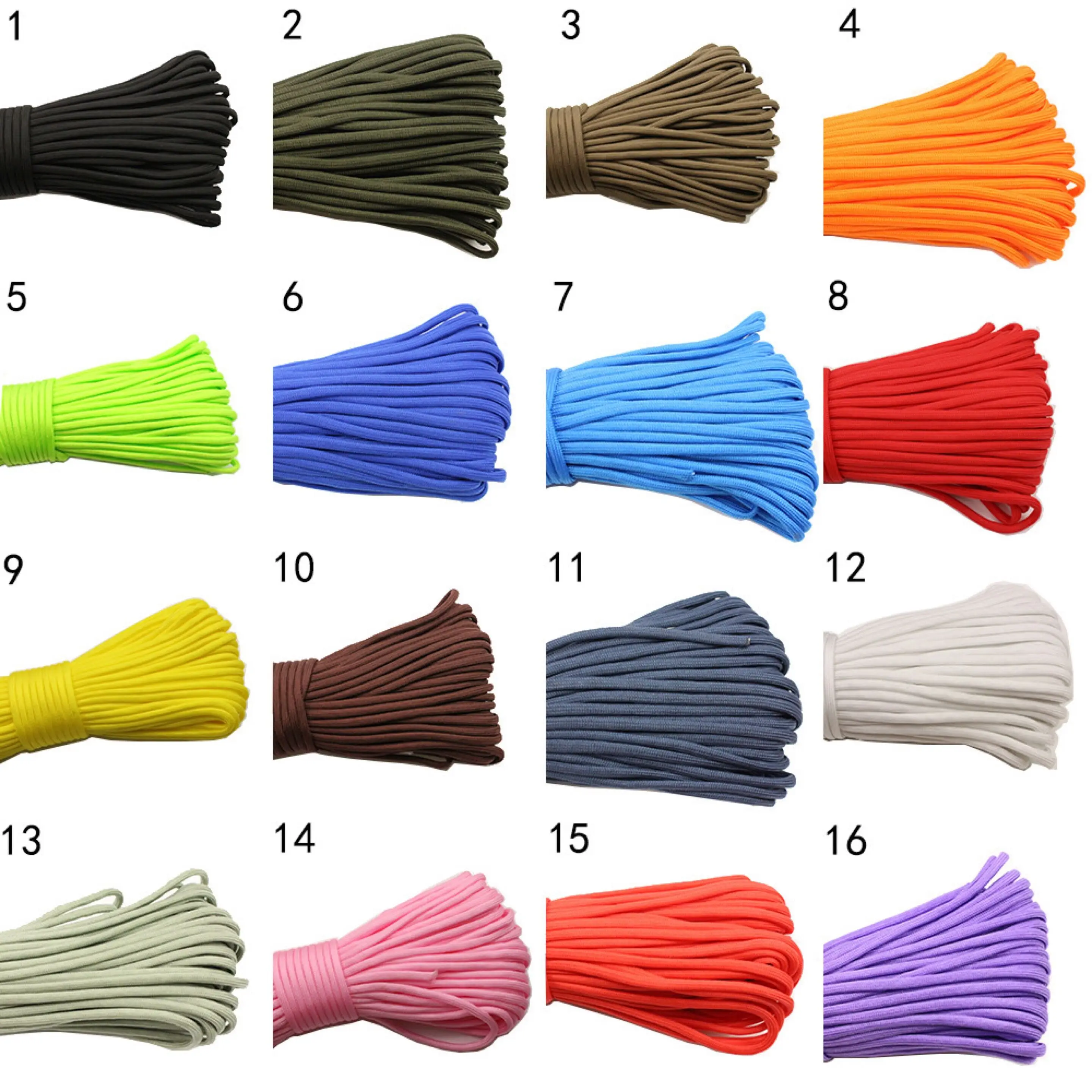 100m Paracorde 9 Core 550 for outdoor survival touw 4mm Paracord Camping Climbing Rope Hiking Clothesline