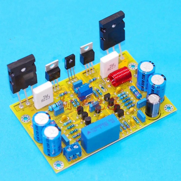 

200W HIFi Class A Power Amplifier Board Symasym5-3 NJW0302 / 0281 Power Tube + MJE15032 / 33 ON Drive Tube