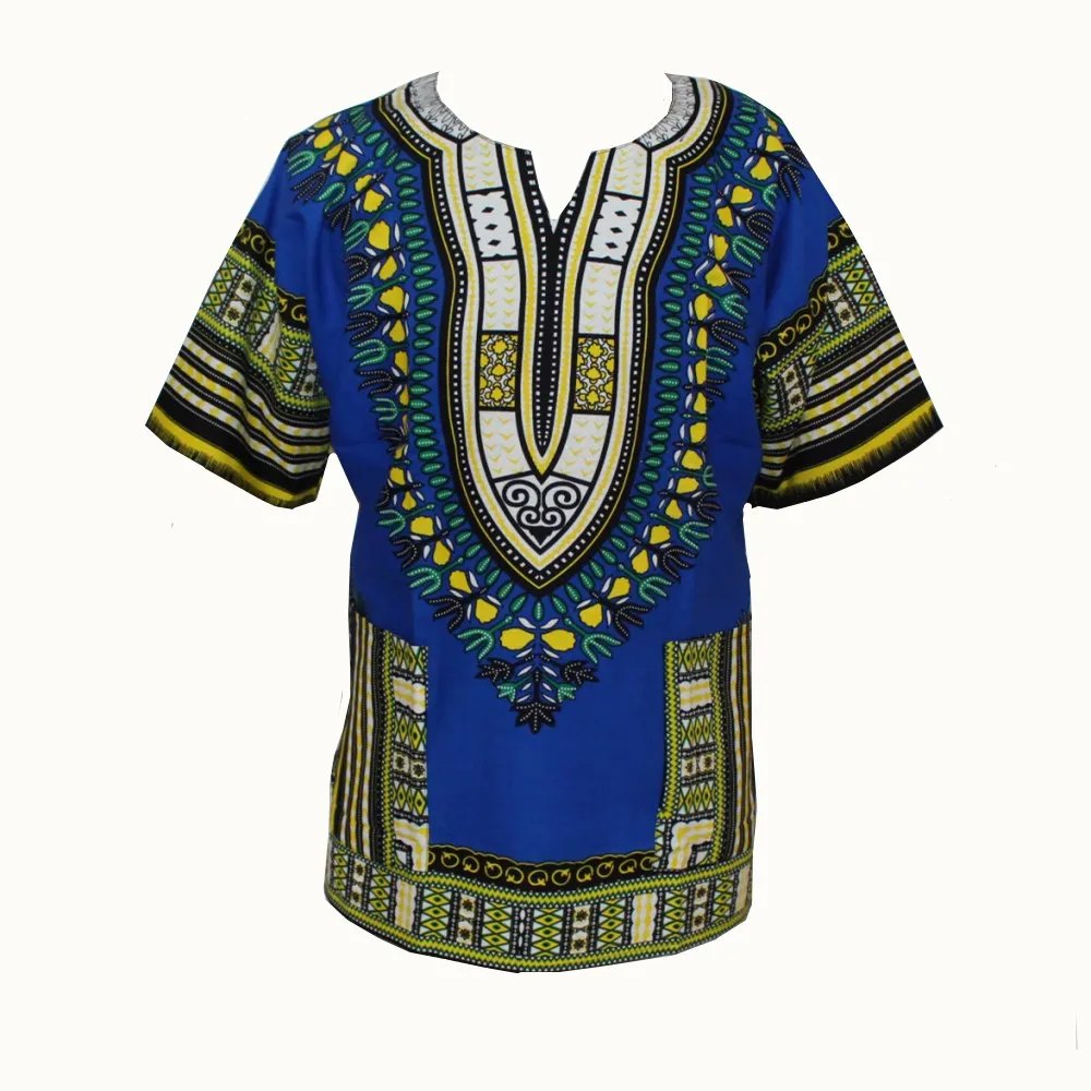 Mr Hunkle New Fashion Design Cotton African Print Dashiki Clothing Loose Dashiki T-shirt For Women free shipping