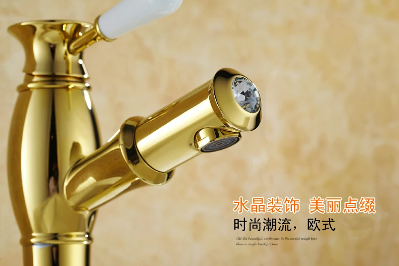 Imagem -04 - Cozinha Puxar para Fora tipo Torneira Mixer Ouro Rosa Todos os Dissipadores de Cobre Lavagem de Água Quente e Fria Torneira do Chuveiro do Vintage Ouro Cor da