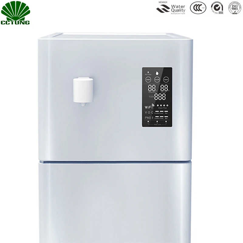 Home 50L/D Pure Atmospheric Air to Water Treatment Dispenser Generator with Intelligent RO Filter NFC Code-Scanning Match Tech