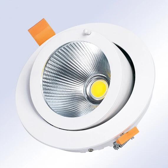 

15W/20W/30W LED Trunk Downlight AC85-265V Adjustable recessed Super Bright Indoor Light cob led downlight