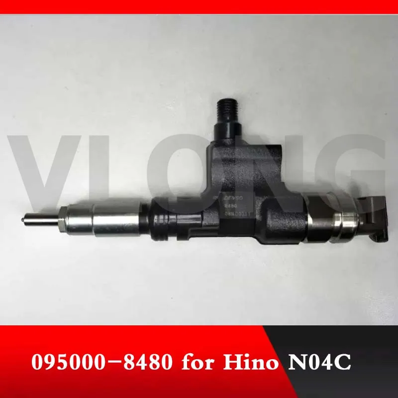 

High Quality Genuine New Common Rail Fuel Injector Assembly 095000-8480 0950008480 23670-E0420 23670E0420 For HINO N04C NO4C