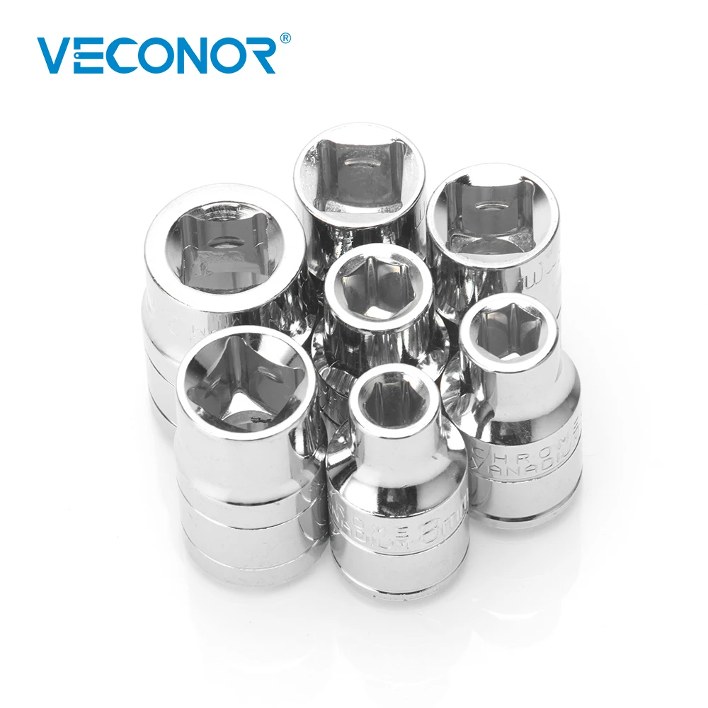 1/2" Drive Metric 6 Point Socket Hand Tool Accessories 16~23mm