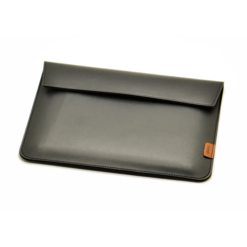 Transversal style of briefcase laptop sleeve pouch cover,microfiber leather laptop sleeve case for Dell XPS 13/15