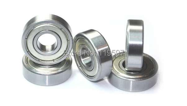 10PCS R4-2RS ball bearing 6.35*15.875*4.978 mm deep groove ball bearing