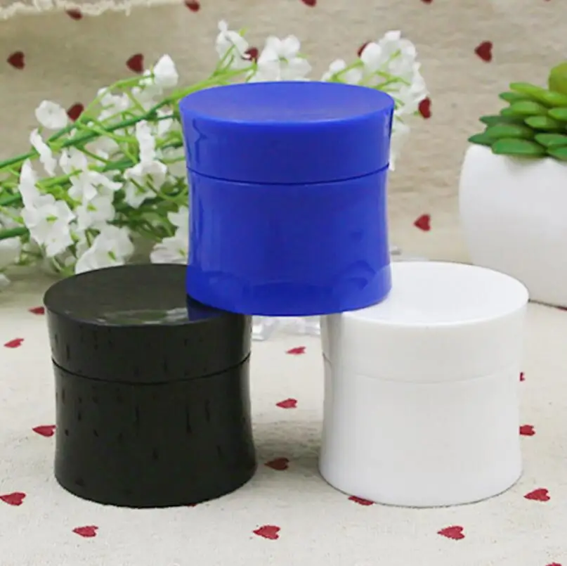 30G Tight Waist Shape  Plastic Cream Jars, Cosmetic Packaging Box,Nail Beauty Jar Wholesale