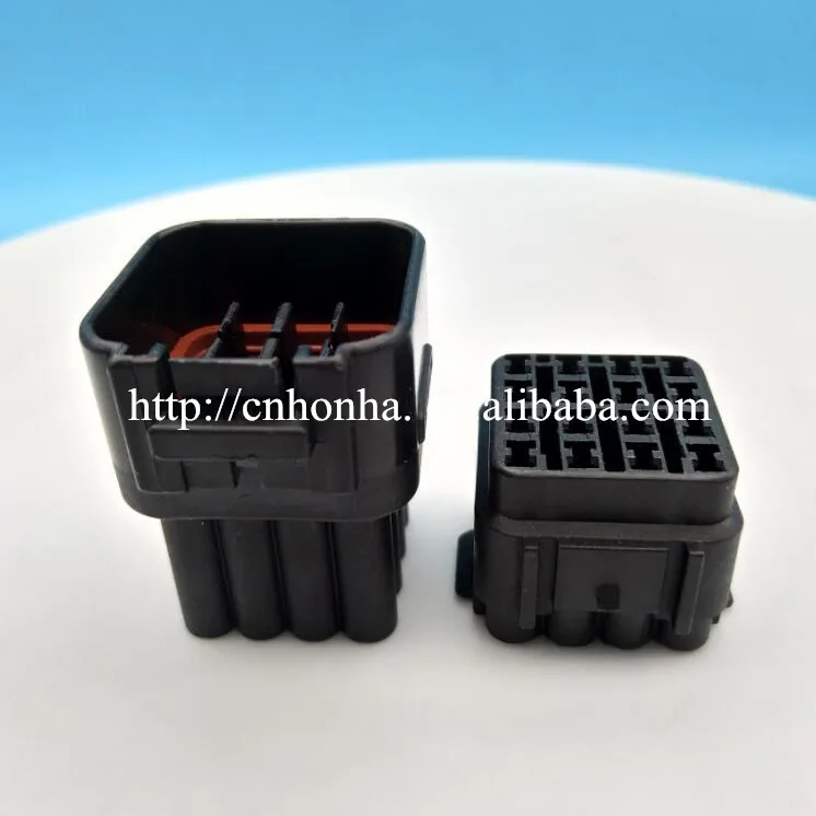 16 Pin/Way Waterproof Electrical Wire Connector DJ7163Y-2.2-21/11 Male and female Automobile Connector