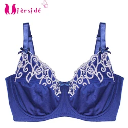 Mierside 1194 plus size bra push up bra for women blue lingerie Tops 34-42 DD/DDD/E/F/G