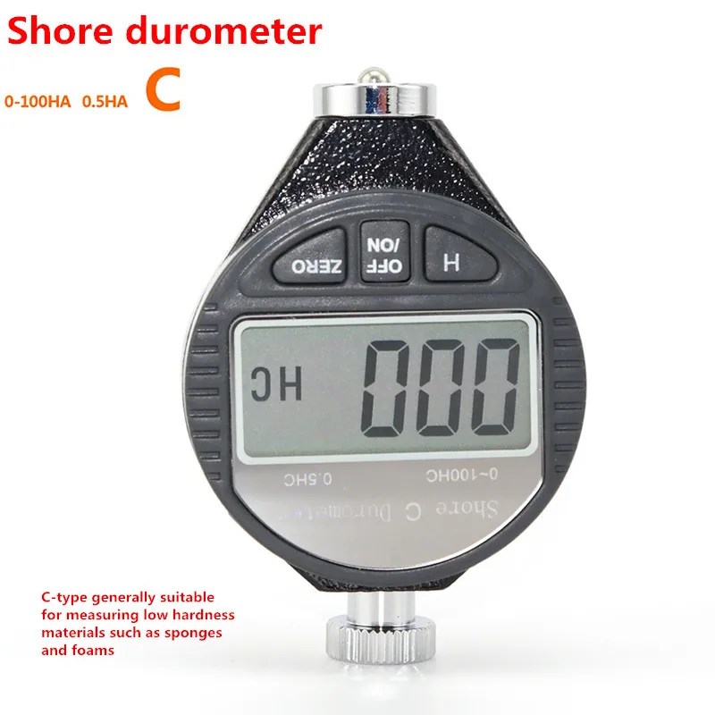 High Quality LX-A/C/D Hardness Testers Digital Shore Durometer shore A C D Shore O Durometer
