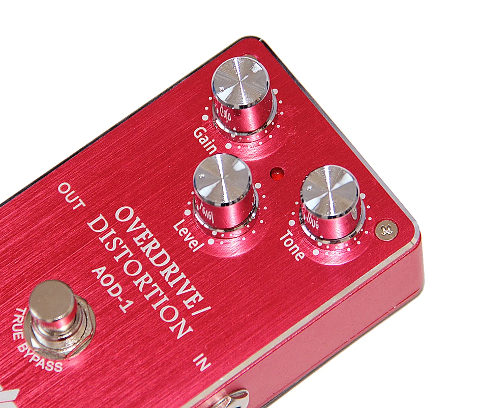 AROMA AOD-1 Overdrive Distortion  GUITAR Effect True Bypass GUITAR PEDAL